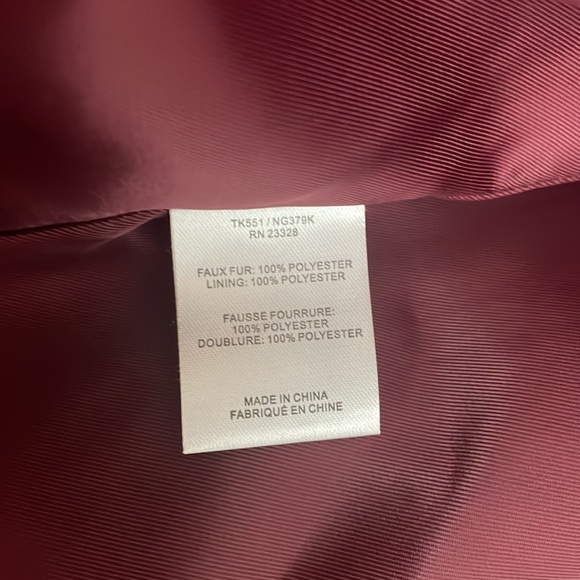 [Trina Turk] faux fur two-tone color block jacket - Picture 4 of 5